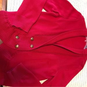 Red Designer Sweater